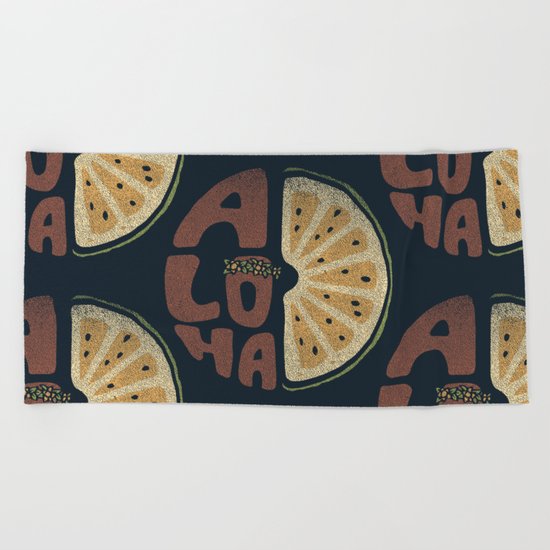 Aloha! Beach Towel