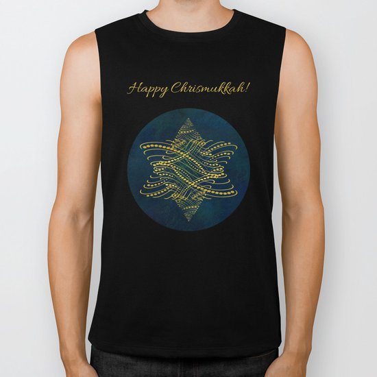 Happy Chrismukkah! Biker Tank