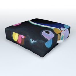 Planets & Moons (Several Circles) by Wassily Kandinsky Outdoor Floor Cushion | Solarsystem, Rockets, Moons, Hubble, Outerspace, Spaceshuttle, Earth, Jupiter, Orbit, Painting 