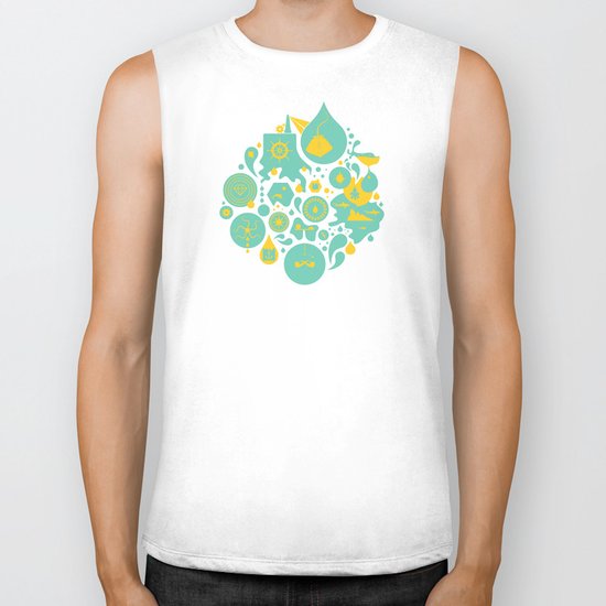 Maritime Series 001. Biker Tank