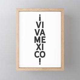 Viva Mexico Framed Mini Art Print