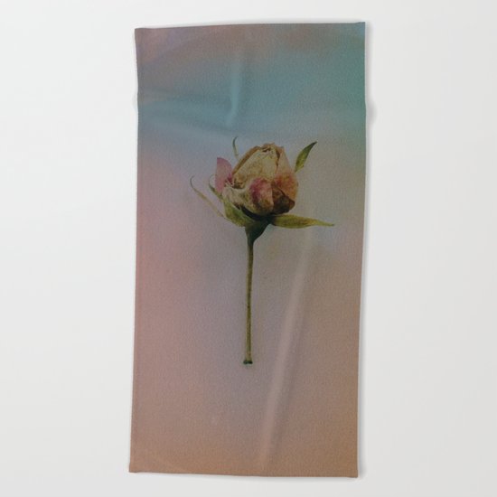 Once Upon a Time a Dancer Rose Beach Towel