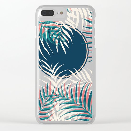 Tropical Sun #society6 #decor #buyart Clear iPhone Case