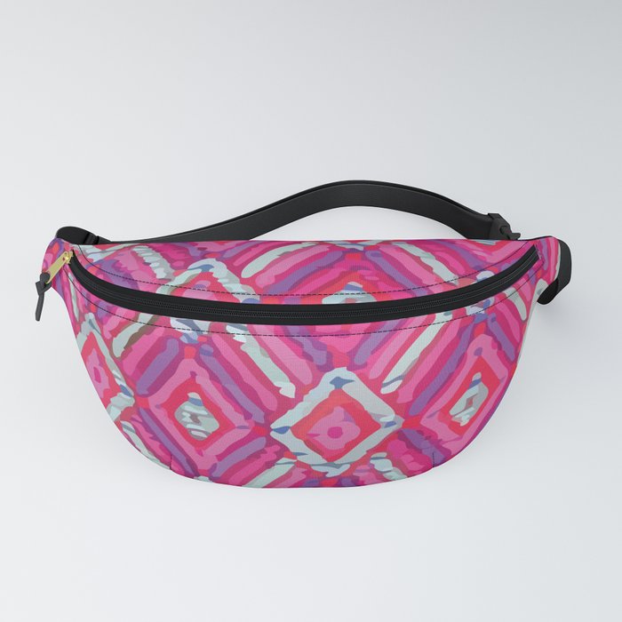 Mexican Embroidery Traditional Fabric from Chiapas Fanny Pack
