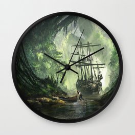 Un Pirate Wall Clock