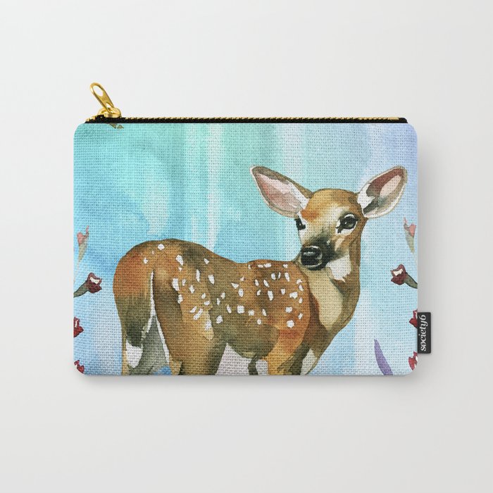 Sweet Fawn Carry-All Pouch