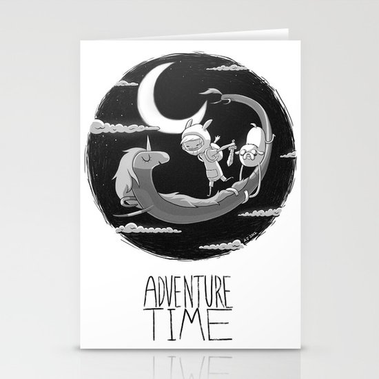 Adventure Time Stationery Cards