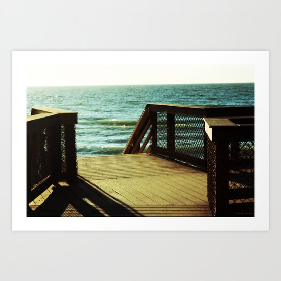 Seaside Dreaming Art Print