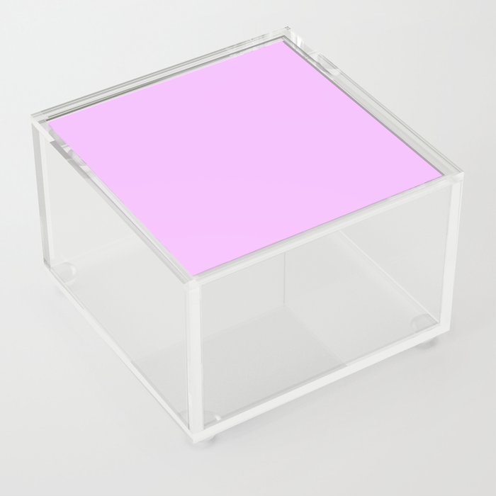 Brilliant Lavender Acrylic Box