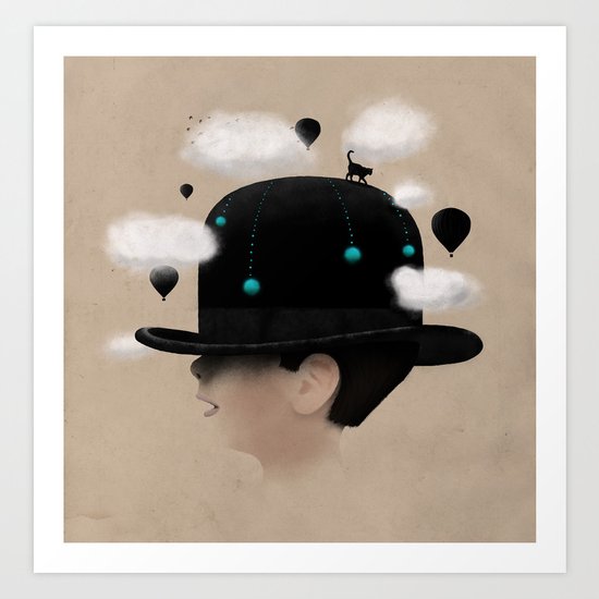 Dreaming Art Print