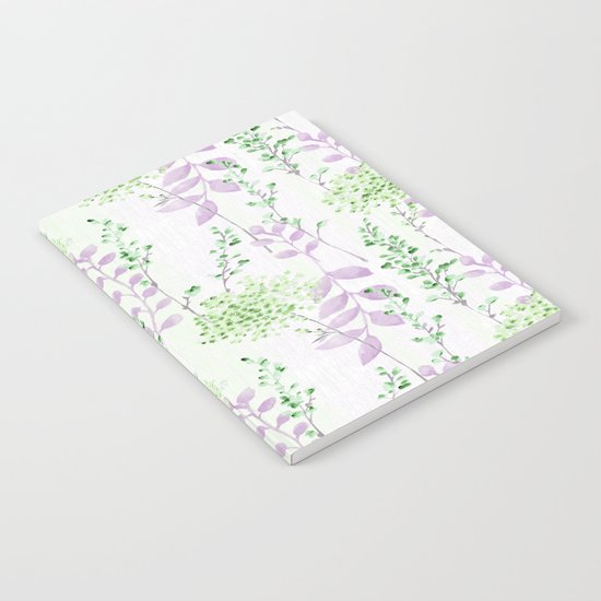 Floral Pattern 10 Notebook