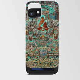 Mogao Cave Painting Buddhist Mural Dunhuang China iPhone Card Case