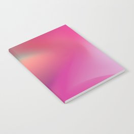 Call of Spring Pink Gradient Mesh Notebook