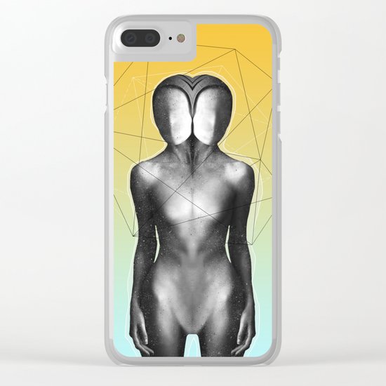Mysterons II Clear iPhone Case