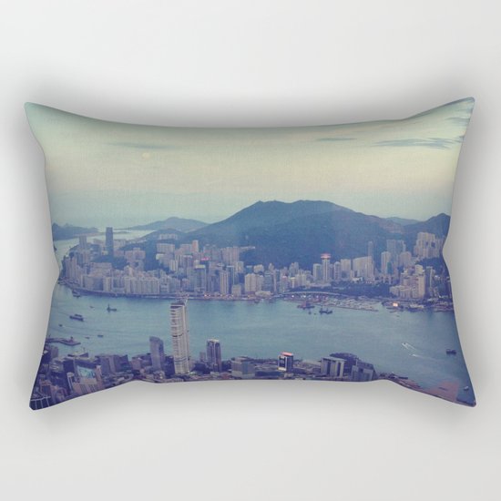 untroubled Rectangular Pillow