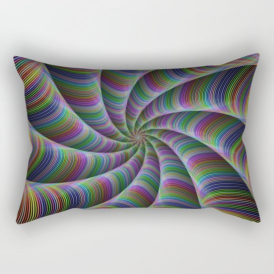 Infinite color fun Rectangular Pillow