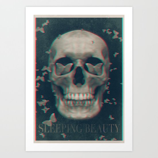 Sleeping Beauty Art Print