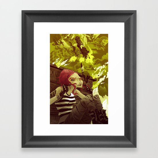 Petra Framed Art Print