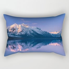 McDonald Lake Glacier National Park Rectangular Pillow