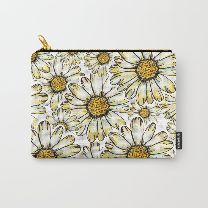 Lazy Daisy Chains Carry-All Pouch
