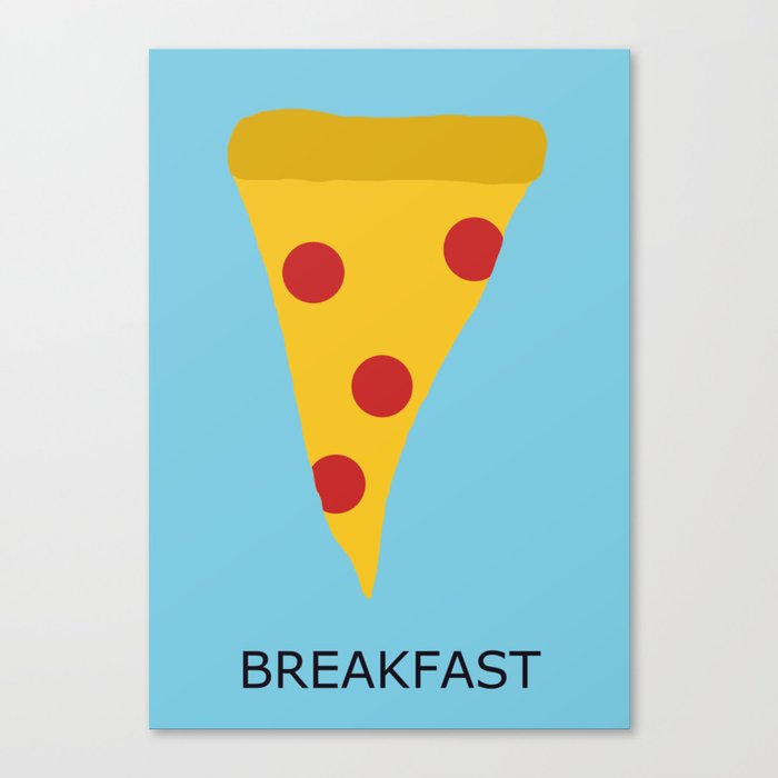 OH PIZZA Canvas Print
