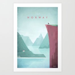 Norway Art Print