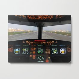 Airbus A320 Cockpit Metal Print | Airbus, A320, Photo, Cockpit 