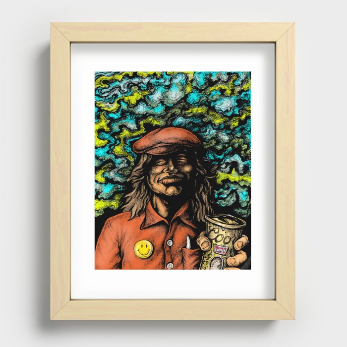 Coors Dude Recessed Framed Print