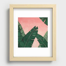 Palms Recessed Framed Print