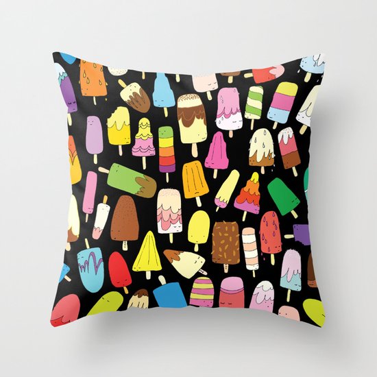 LOLLIES! Throw Pillow