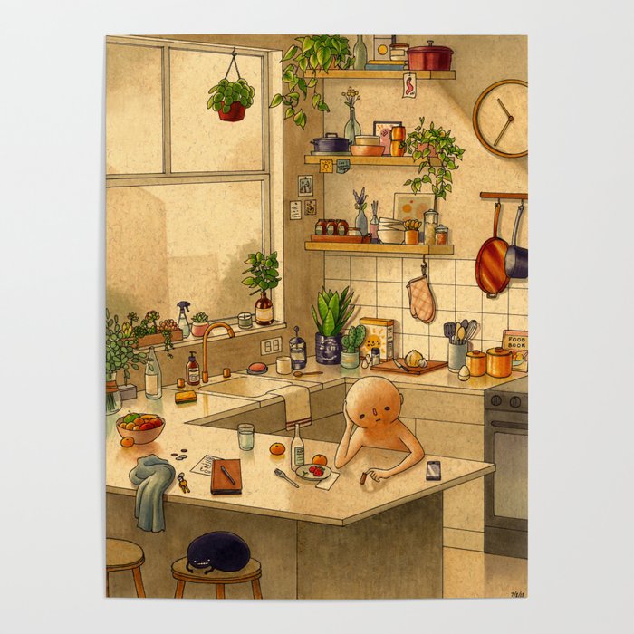 Kitchen Counter Poster