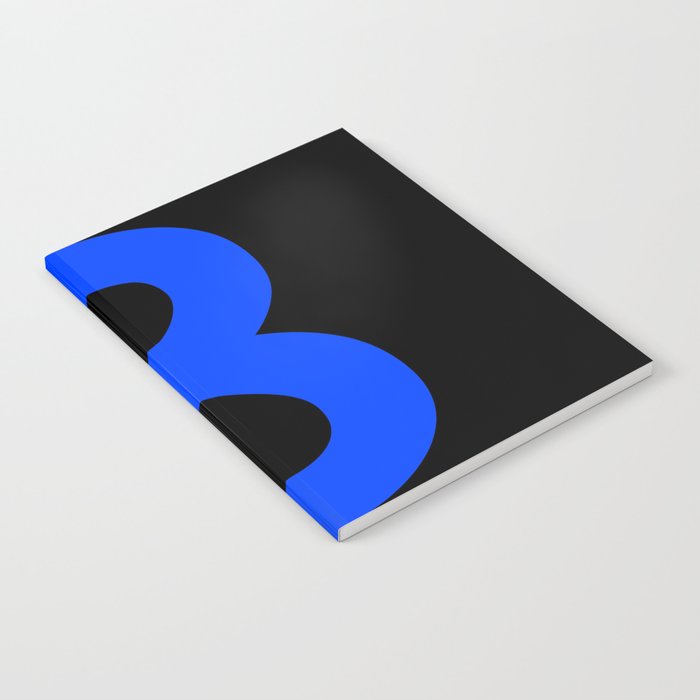 Number 8 (Blue & Black) Notebook