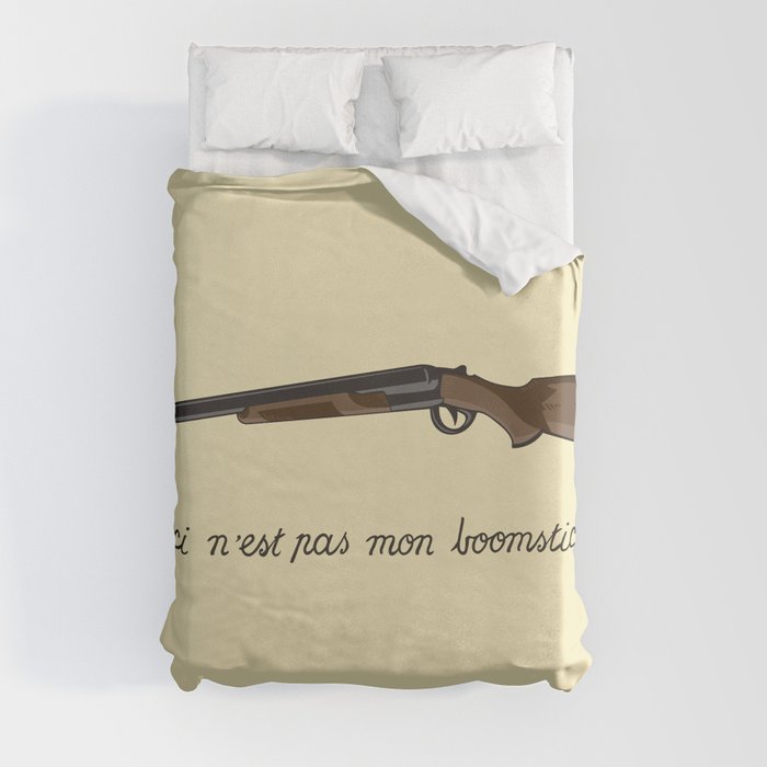 This is not my Boomstick Duvet Cover