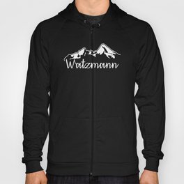 Watzmann Summit Mountaineer Hiker Hoody