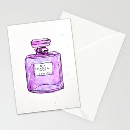 perfume purple Stationery Cards