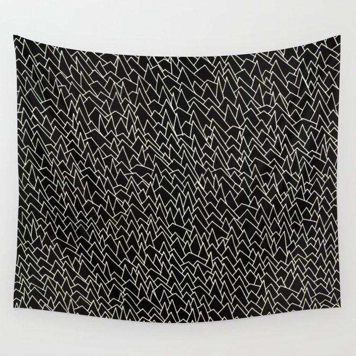 BW pattern 20 Wall Tapestry