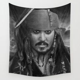 Jack Sparrow Wall Tapestry