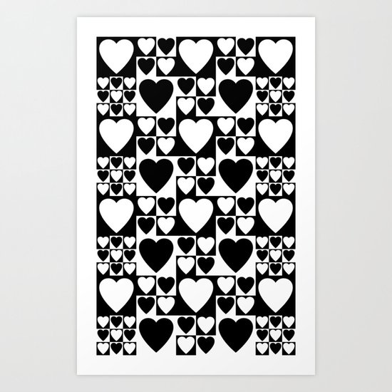 SIXTIES LOVE Art Print