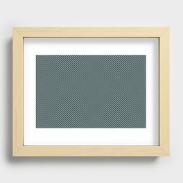 Scarborough Green PPG1145-5 Polka Dots on Night Watch PPG1145-7 Recessed Framed Print