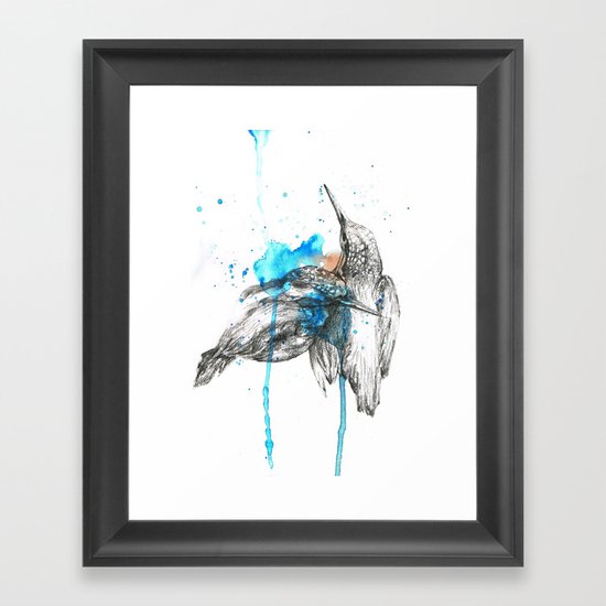 Kingfishers Framed Art Print