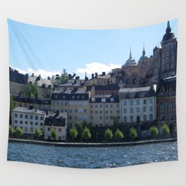 Stockholm by the Water Wall Tapestry