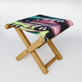 Dark Thoughts - Colorful Folding Stool