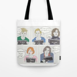 The Breakfast Club Quotes Tote Bag