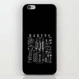 Baking Cooking Baker Pastry Chef Kitchen Vintage Patent iPhone Skin