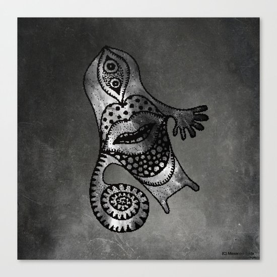 Whirlpool Hand ( HQ pixel ) Canvas Print