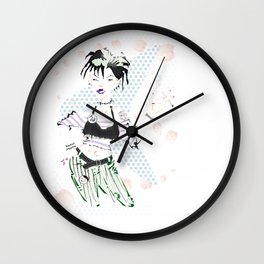 Punkie Shmoka Wall Clock