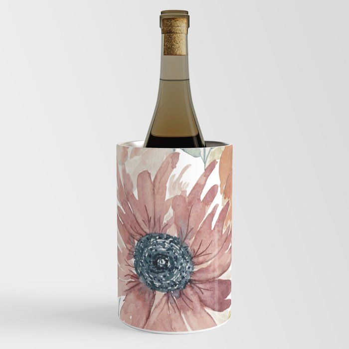 Fall Floral Bouquet Wine Chiller