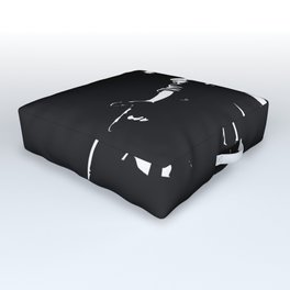 Spike Jet Knock Out - Cowboy Bebop Outdoor Floor Cushion | Graphicdesign, Cowboy, Galaxy, Bountyhunter, Anime, Spike, Planets, Issp, Bebop, Spikespiegel 