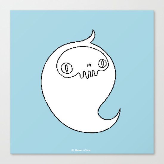 Ghost ( HQ pixel ) Canvas Print