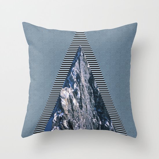 peaks Throw Pillow